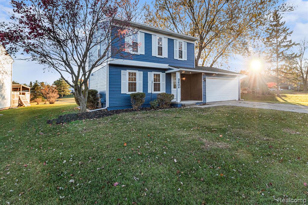3601 Loon Lake Road, Wixom, MI 48393 — front exterior