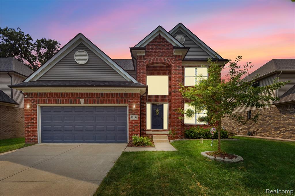 43198 Wilderness Drive, Canton, MI 48188 — front exterior