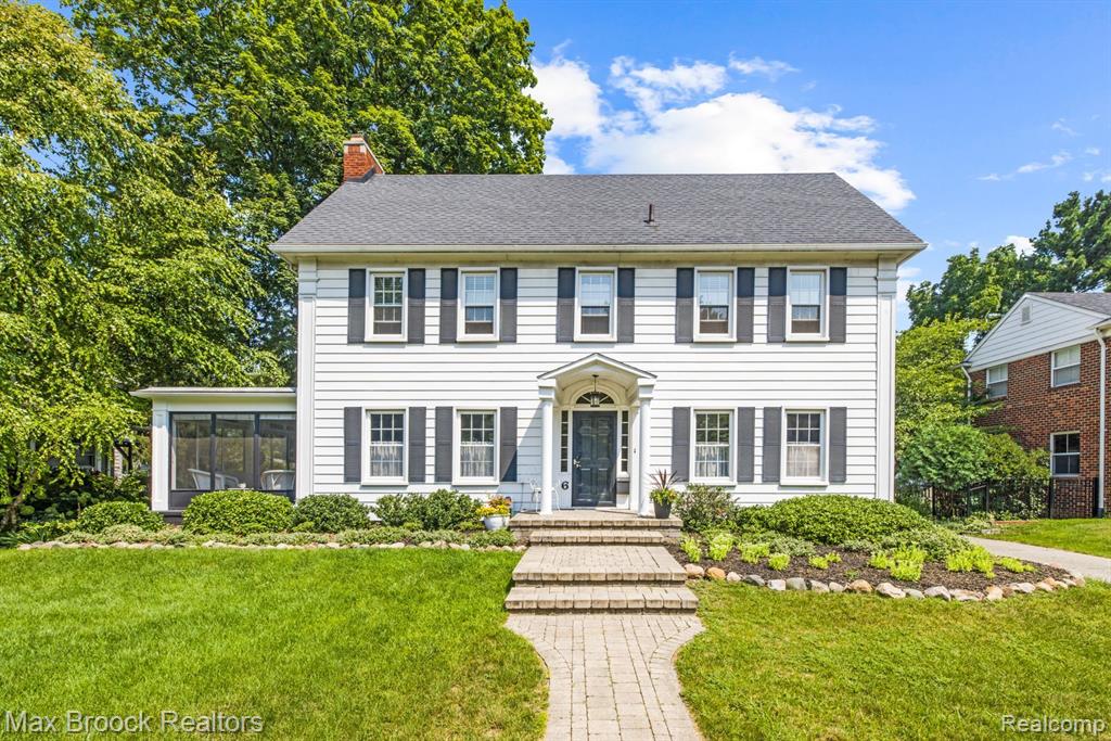 6 KENBERTON Drive, Pleasant Ridge, MI — front exterior
