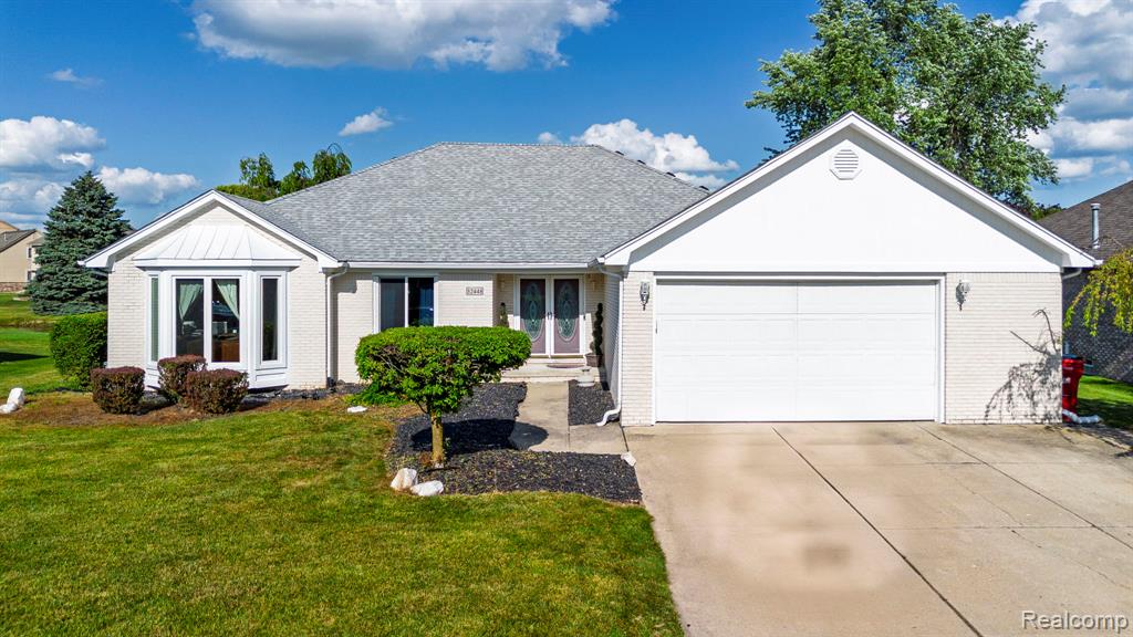 52448 Cedar Mill Drive, Macomb, MI 48042 — front exterior