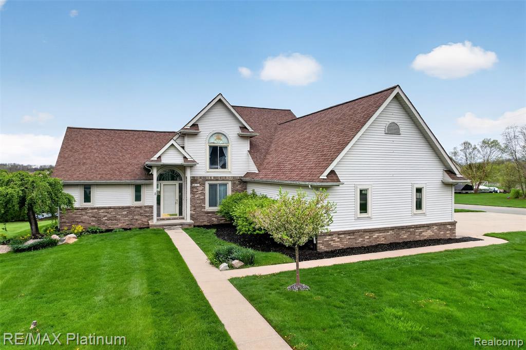 4153 Aster Boulevard, Howell, MI 48843 — front exterior