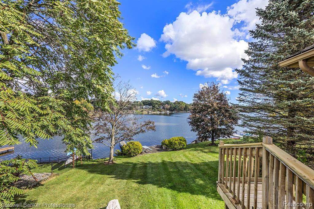 Water view from deck!