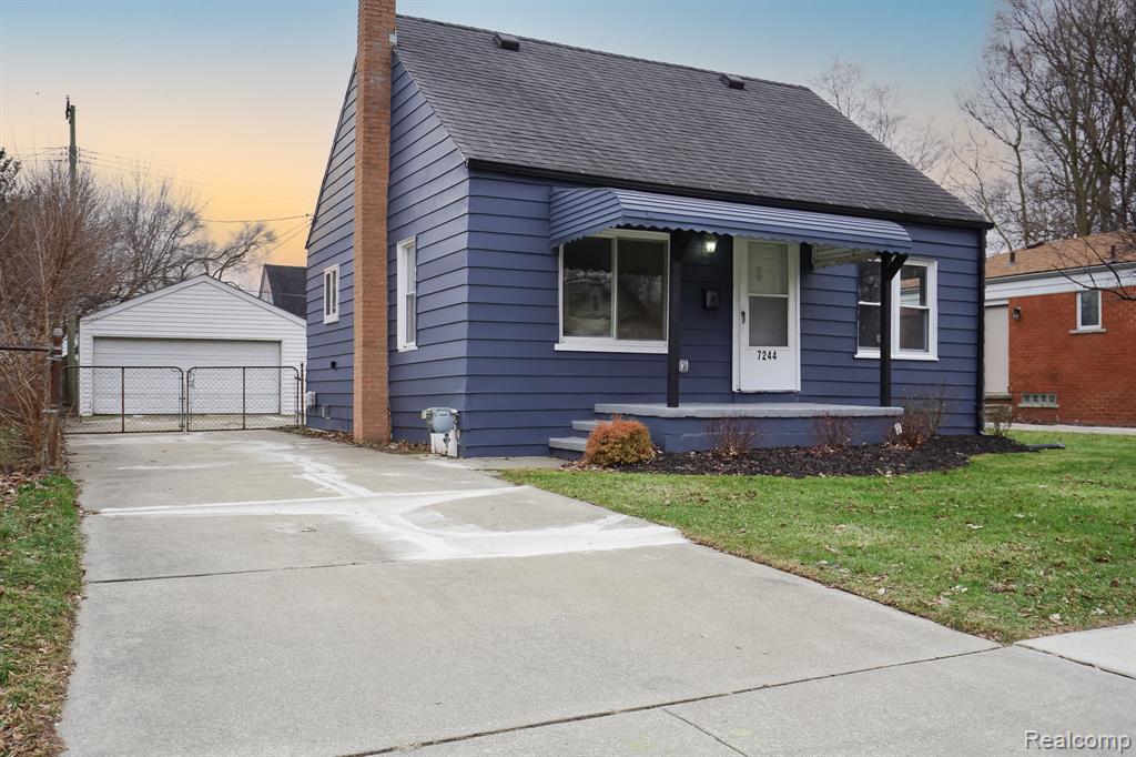 7244 FISHER Avenue, Warren, MI 48091 — front exterior