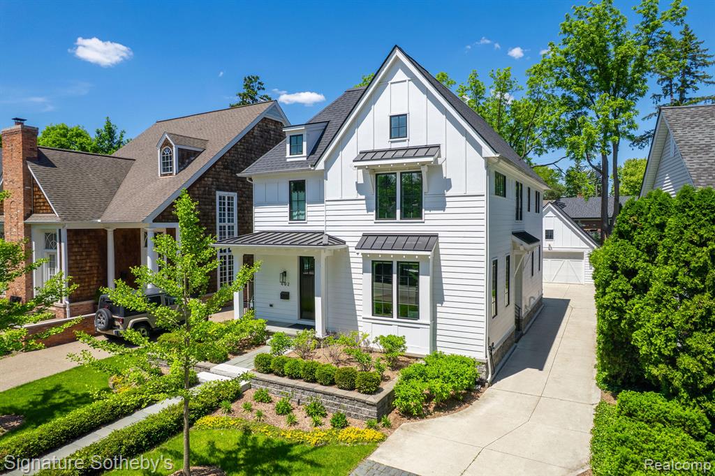 492 Vinewood Avenue, Birmingham, MI 48009 — front exterior