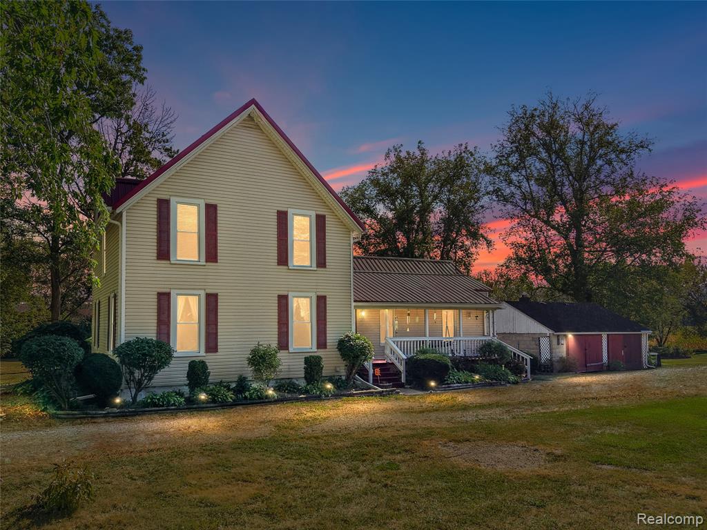 6480 Dryden Road, Almont, MI 48003 — front exterior