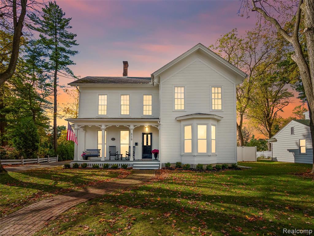 319 Chandler Street, Romeo, MI 48065 — front exterior