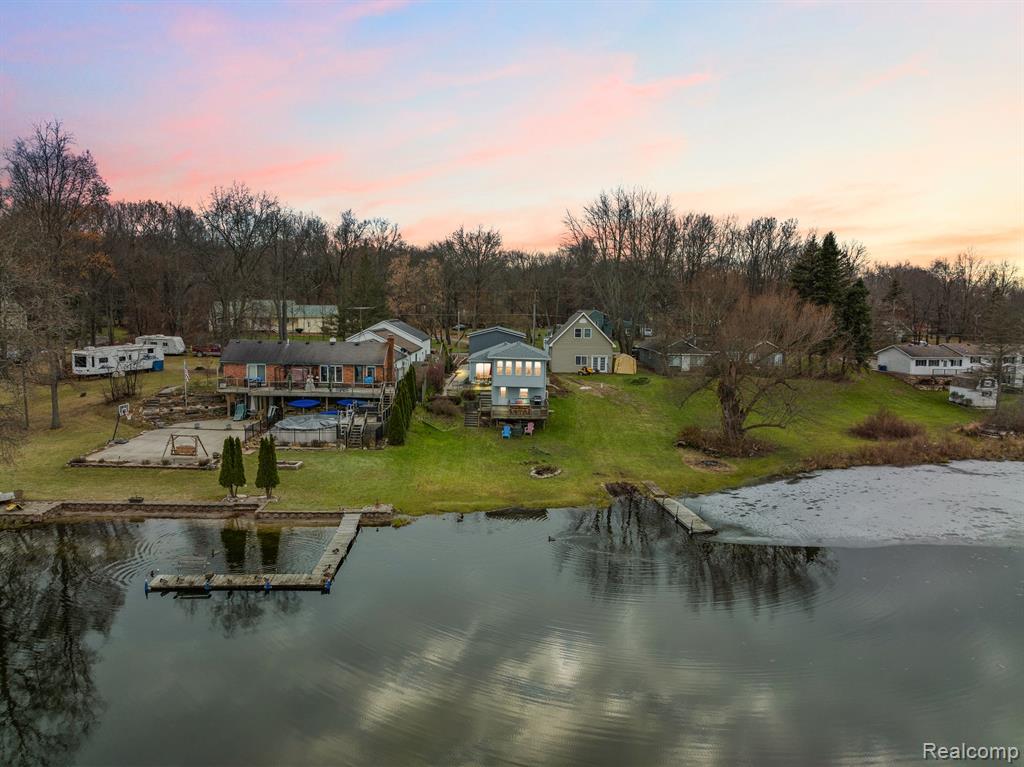 3529 Lakeview Drive, Ortonville, MI 48462 — front exterior