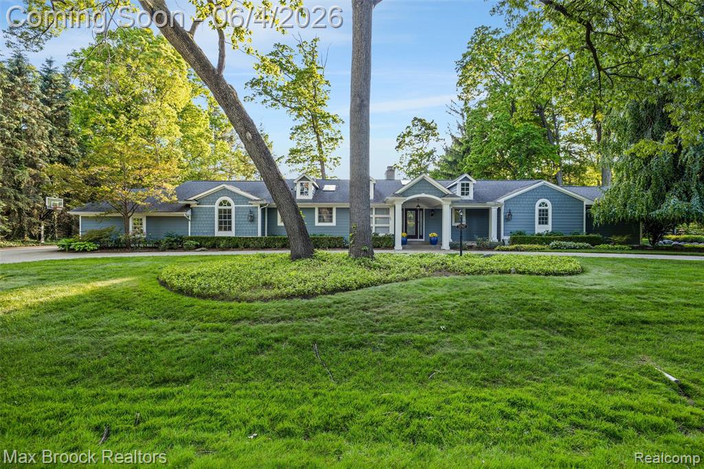 3797 S Darlington Road, Bloomfield Hills, MI 48301 — front exterior