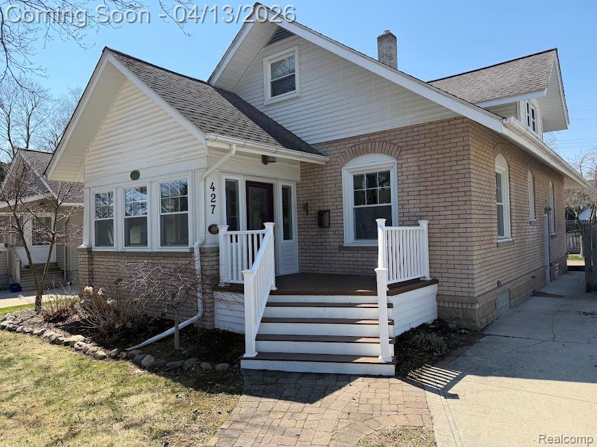 427 Wesley Avenue, Rochester, MI 48307 — front exterior