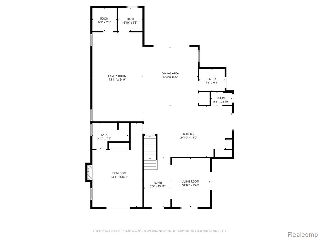 View of floor plan / room layout