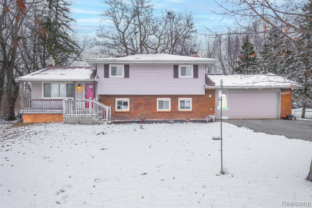 5636 GENESEE Road, Lapeer, MI 48446 — front exterior