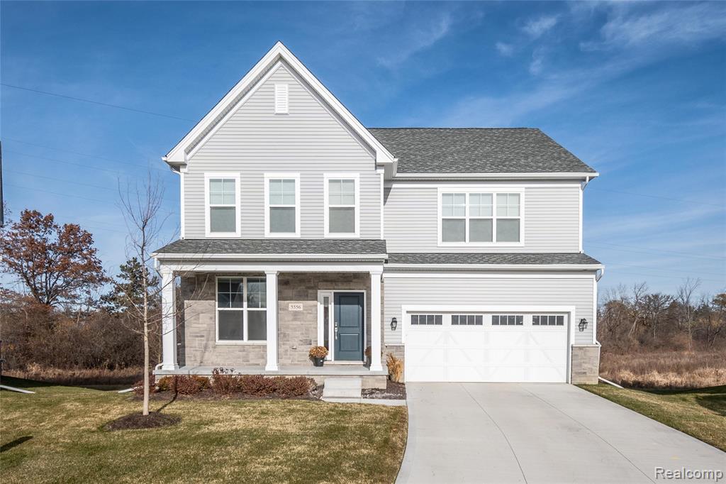 5556 Hobart Court, West Bloomfield, MI — front exterior