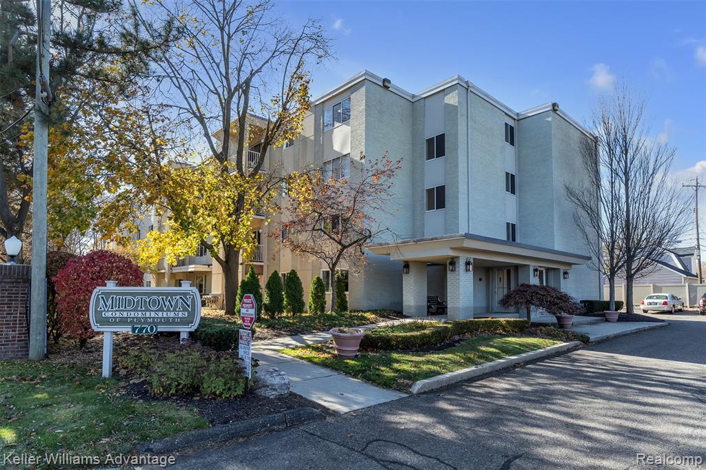 770 Deer Street, 303, Plymouth, MI 48170 — front exterior