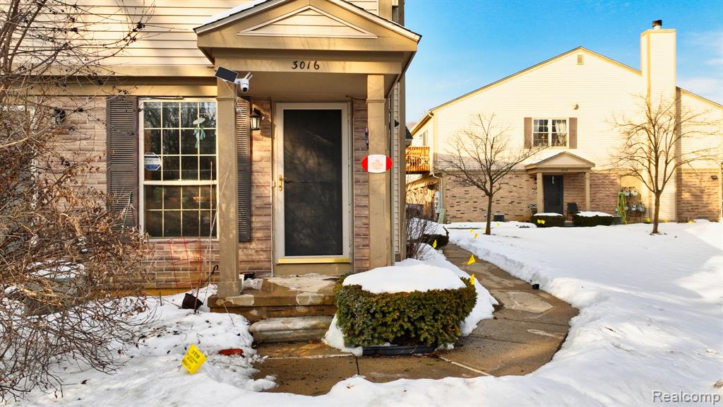 3016 Forest Creek Court, Ann Arbor, MI 48108 — front exterior
