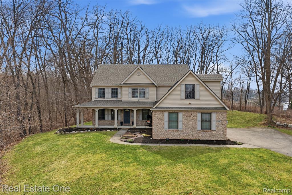 3181 Aspen Ridge Court, Howell, MI 48843 — front exterior