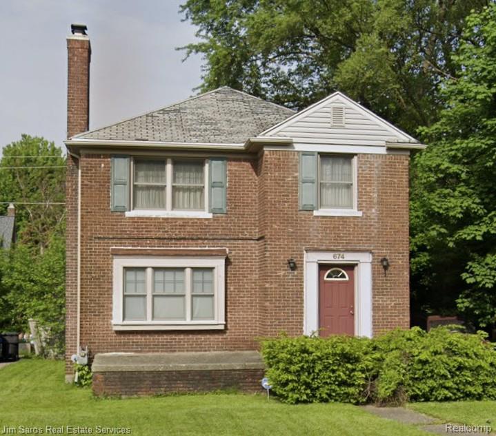 674 Alter Road, Detroit, MI 48215 — front exterior