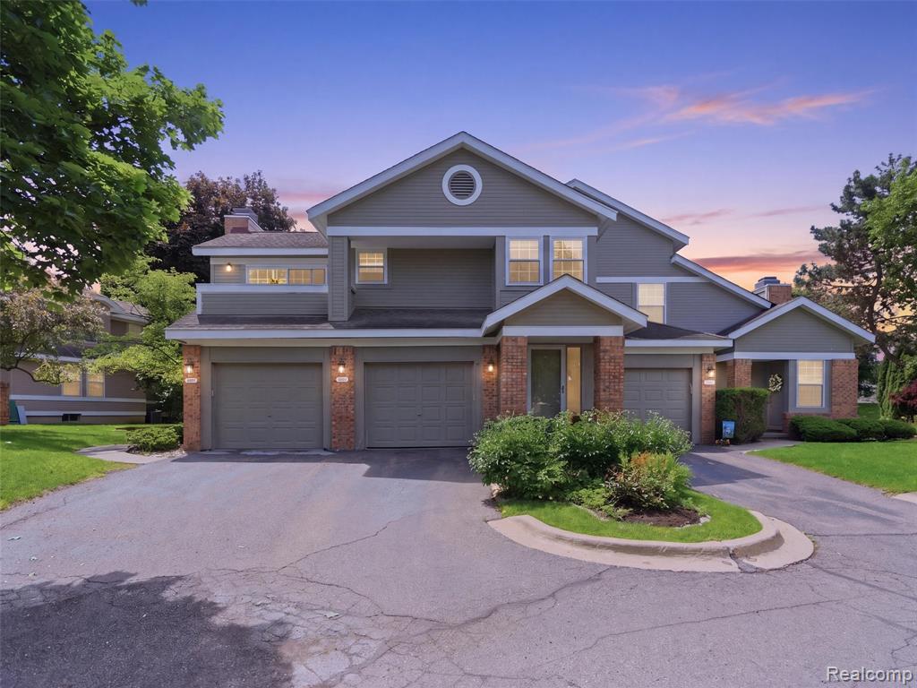6605 Firestone Court, West Bloomfield, MI — front exterior
