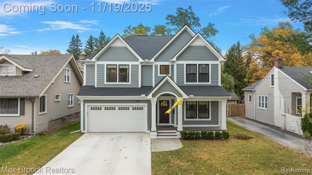 419 Parkdale Avenue, Royal Oak, MI 48073 — front exterior