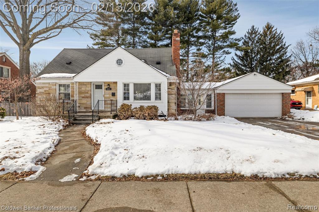 6821 N Lafayette Street, Dearborn Heights, MI 48127 — front exterior