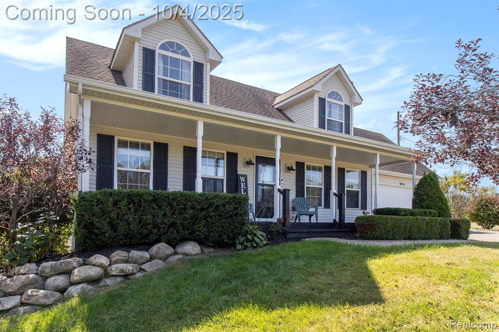 9131 Judd Road, Fowlerville, MI 48836 — front exterior
