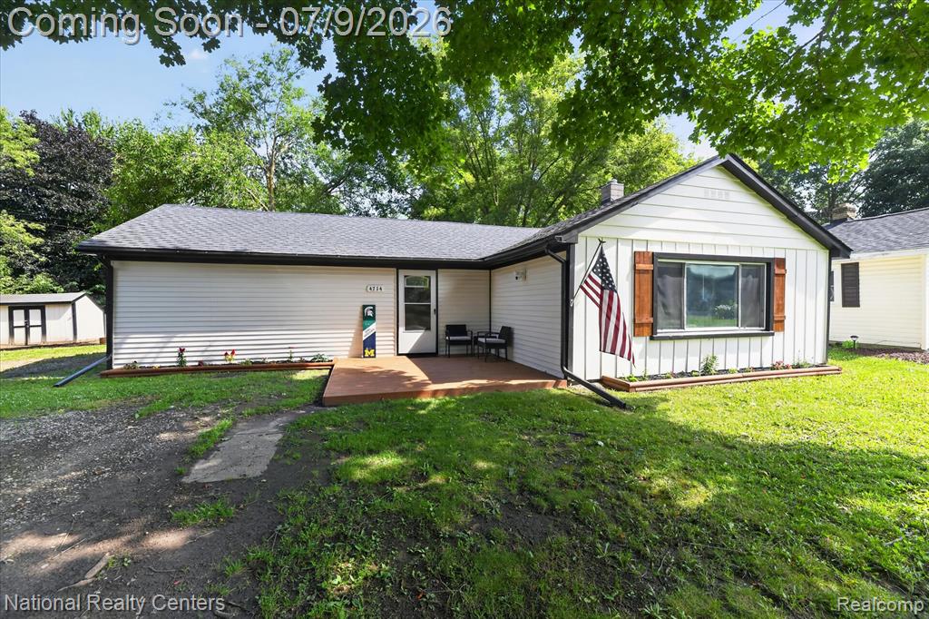 4714 Monterey Avenue, Clarkston, MI 48348 — front exterior