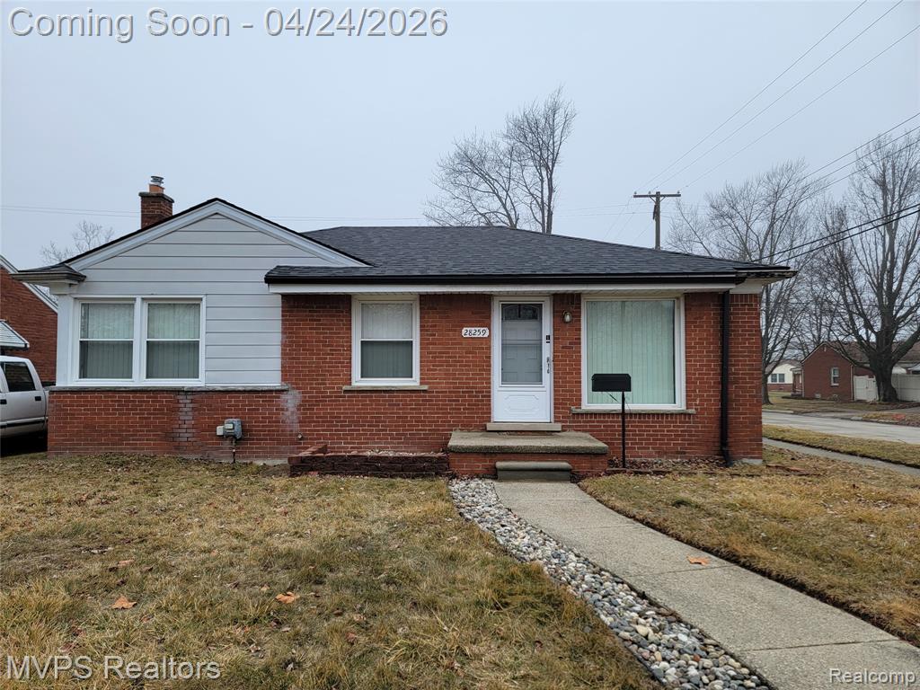 28259 Floral Street, Roseville, MI 48066 — front exterior