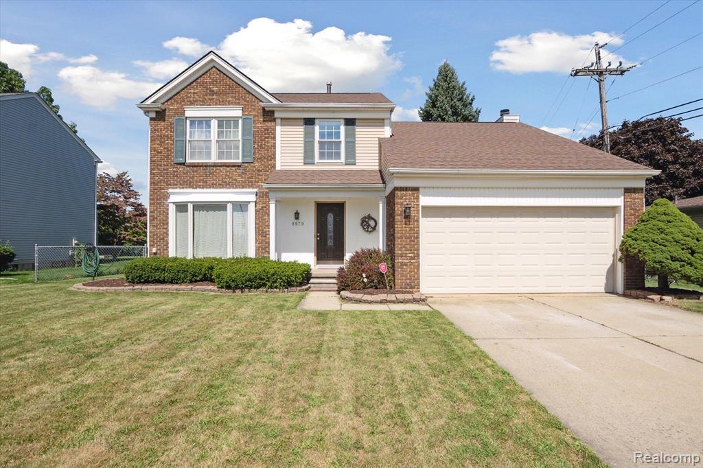 8979 BROUGHAM Drive, Sterling Heights, MI 48312 — front exterior