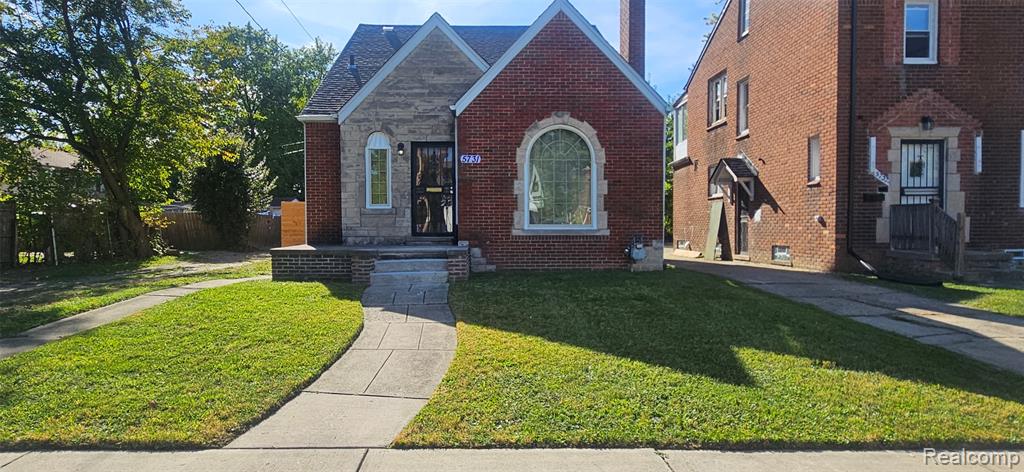 5731 Courville Street, Detroit, MI 48224 — front exterior