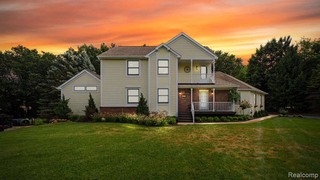 7854 Open Meadows Drive, Brighton, MI 48116 — front exterior