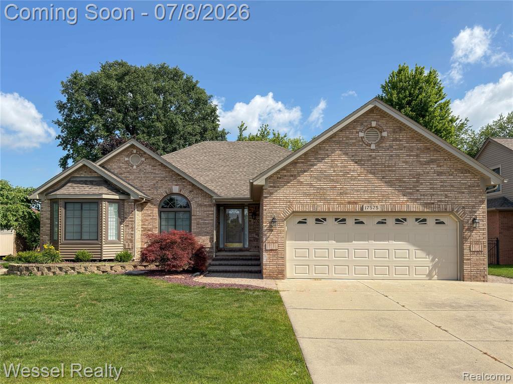 17575 Rocco Drive, Macomb, MI 48044 — front exterior