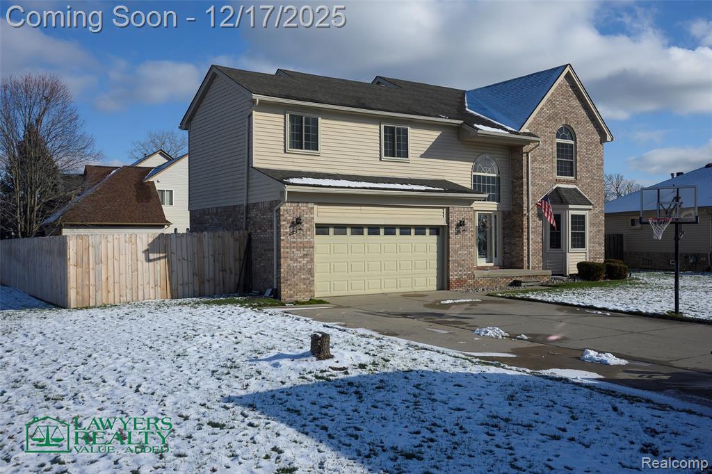 53084 Black Creek Drive, Chesterfield, MI 48047 — front exterior