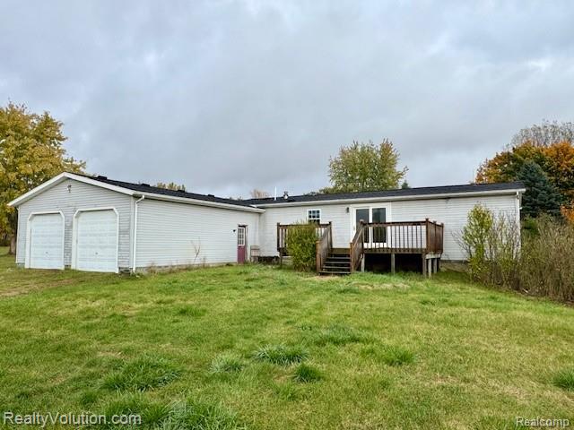 1972 NORWAY LAKE Road, Lapeer, MI 48446 — front exterior