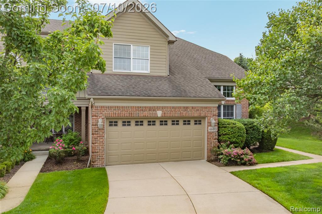 44493 Broadmoor Boulevard, Northville, MI 48168 — front exterior