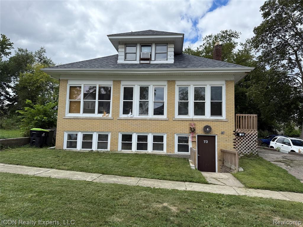 73 Henderson Street, Pontiac, MI 48341 — front exterior