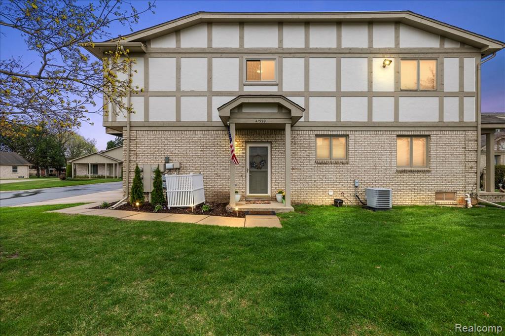 41999 King Edward Court, Clinton Twp, MI 48038 — front exterior