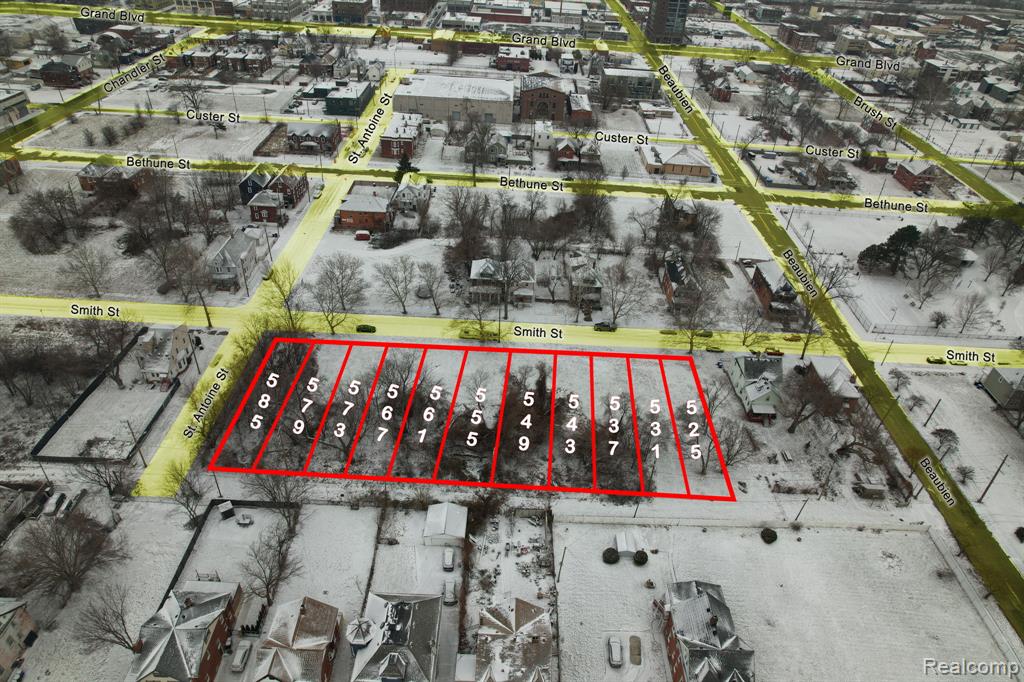 549 Smith Street, Detroit, MI 48202 — front exterior