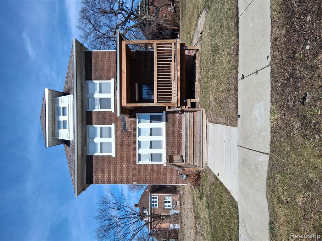 3808 Taylor Street, Detroit, MI 48206 — front exterior