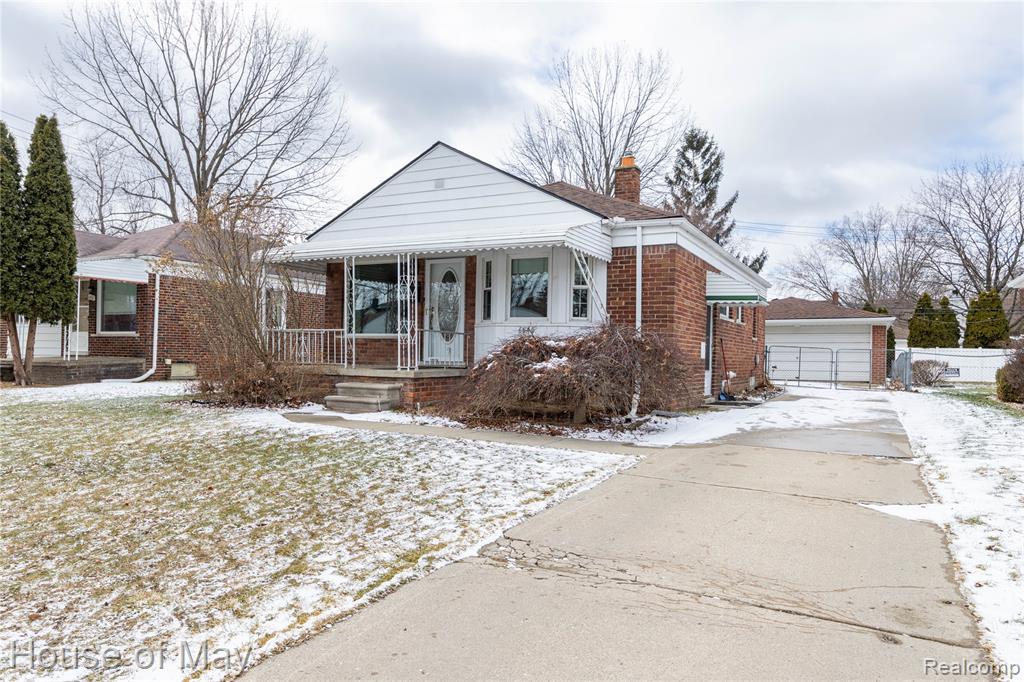 6640 Gahona Avenue, Allen Park, MI 48101 — front exterior