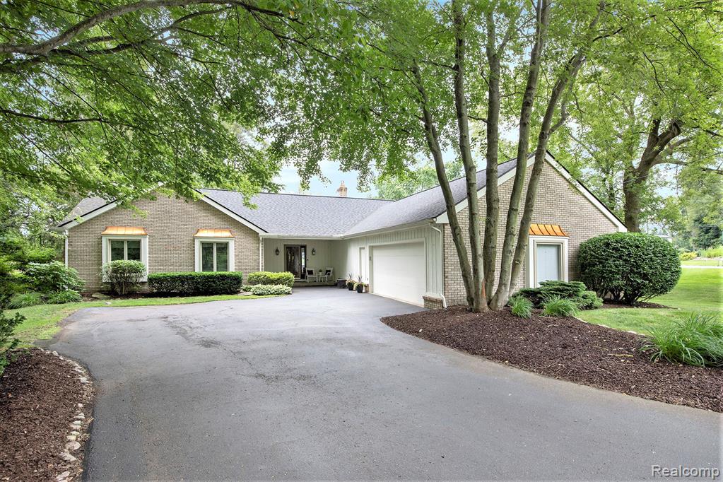 6823 Park Lake Drive, Clarkston, MI — front exterior