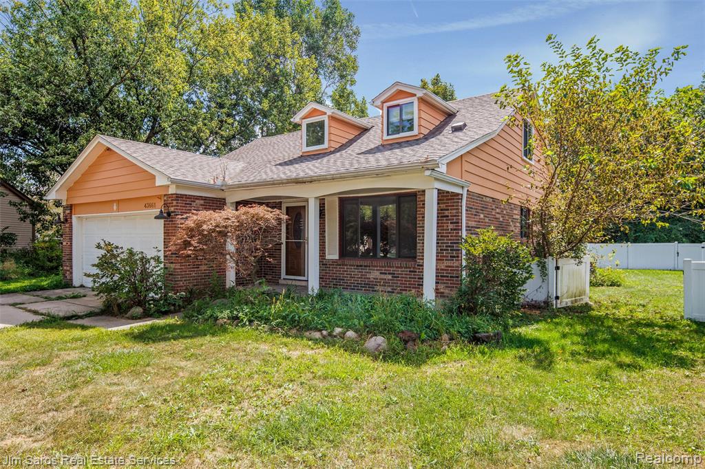 43661 Antietam Court, Canton, MI 48188 — front exterior
