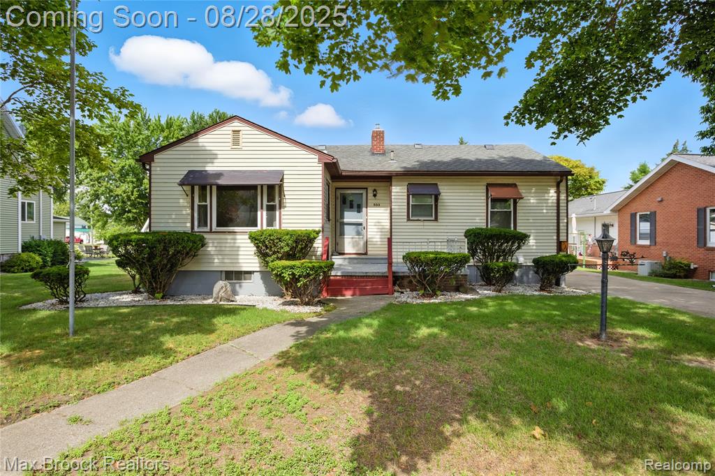 533 N Center Street, Sebewaing, MI 48759 — front exterior