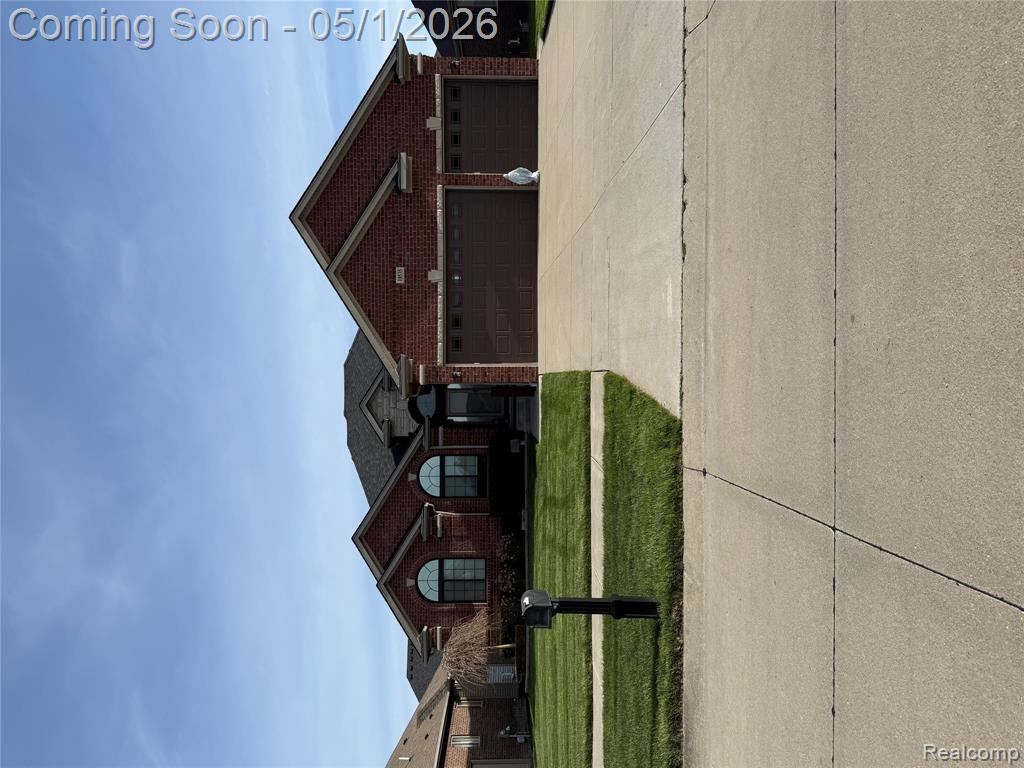 18535 NE Sapphire Drive, Macomb, MI 48042 — front exterior