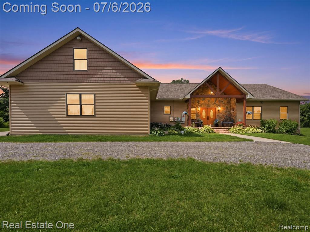 4200 Nelson Scott Drive, Holly, MI 48442 — front exterior