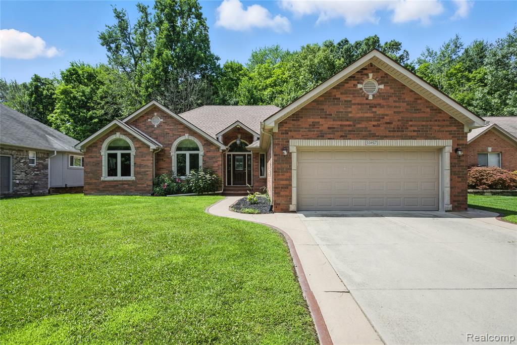55937 Fallbrooke Drive, Macomb, MI 48042 — front exterior