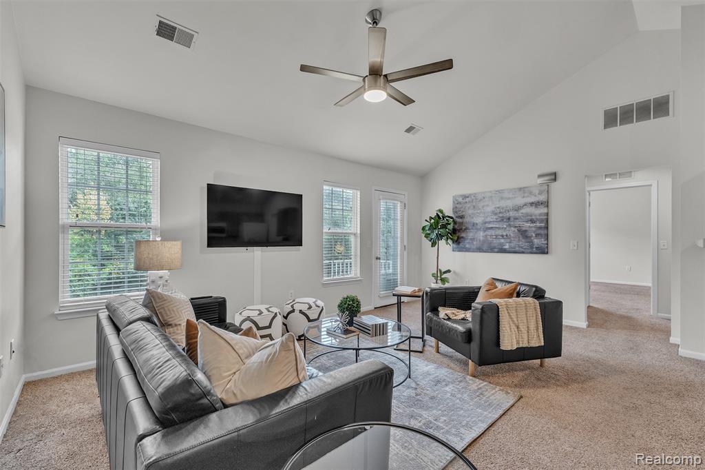 592 Olde English Circle, Howell, MI 48855 — front exterior