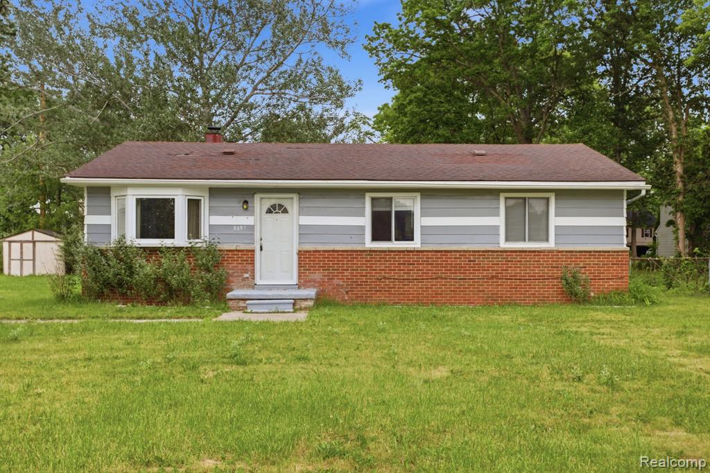 6291 Edmund Street, Romulus, MI 48174 — front exterior