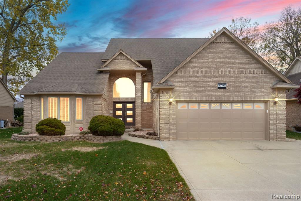 54678 Cabrillo Drive, Macomb, MI 48042 — front exterior
