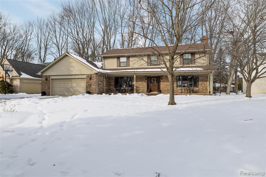8374 Lasalle Court, Grosse Ile, MI 48138 — front exterior