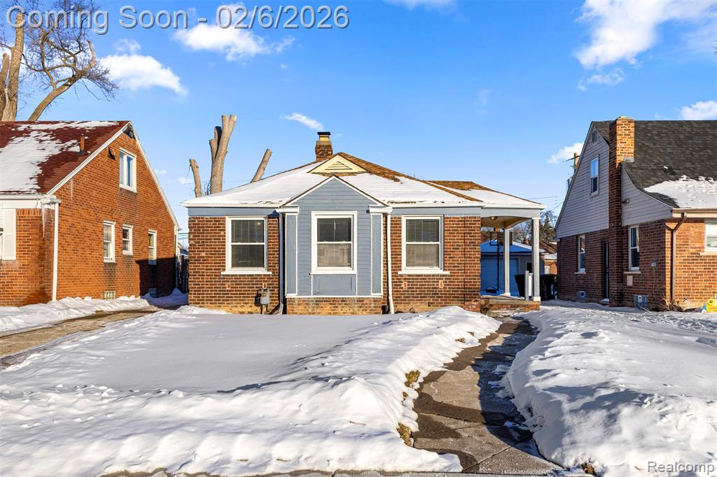 19152 Whitcomb Street, Detroit, MI 48235 — front exterior