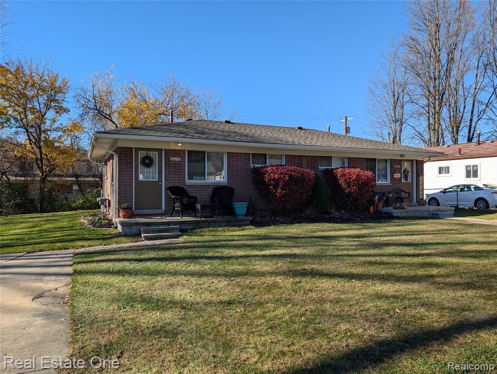 6015 N Globe Street, Westland, MI — front exterior